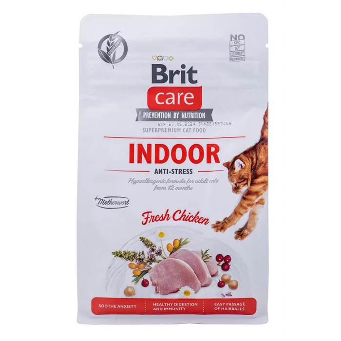 BRIT Care Grain-Free Adult Indoor Anti-Stress - суха храна