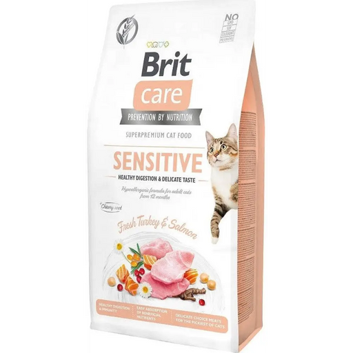 BRIT Care Grain-Free Sensitive Turkey&Salmon - суха храна