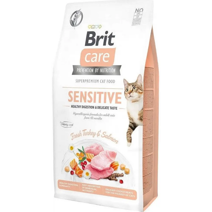 BRIT Care Grain-Free Sensitive Turkey&Salmon - суха храна