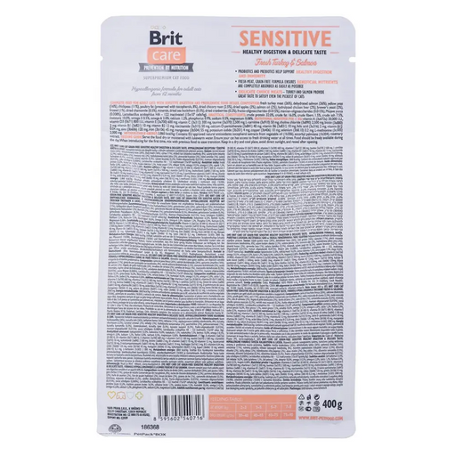 BRIT Care Grain-Free Sensitive Turkey&Salmon - суха храна