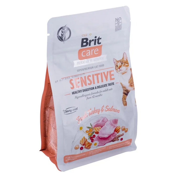 BRIT Care Grain-Free Sensitive Turkey&Salmon - суха храна