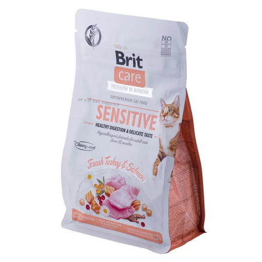BRIT Care Grain-Free Sensitive Turkey&Salmon - суха храна