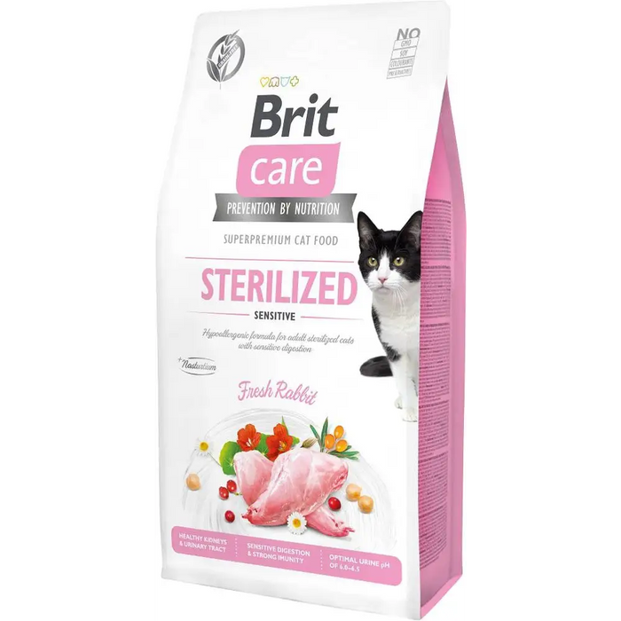 BRIT Care Grain Free Sterilized Sensitive - суха храна