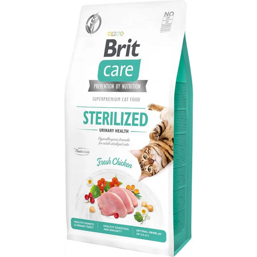 BRIT Care Grain Free Sterilized Urinary Health - суха храна