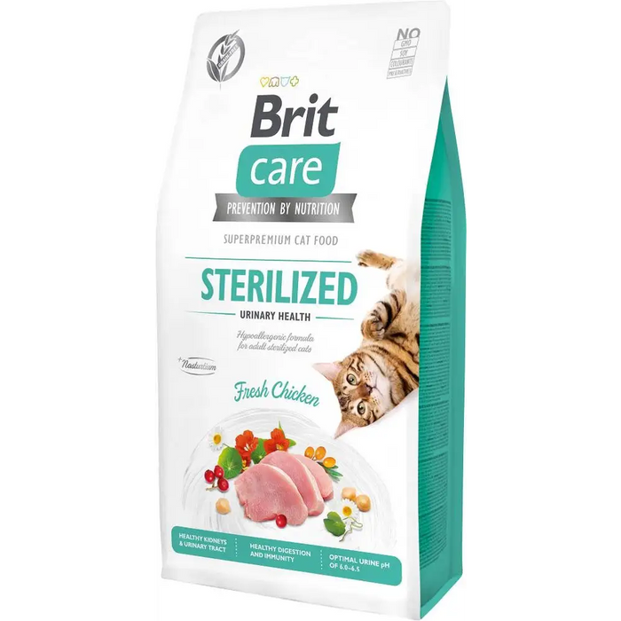 BRIT Care Grain Free Sterilized Urinary Health - суха храна