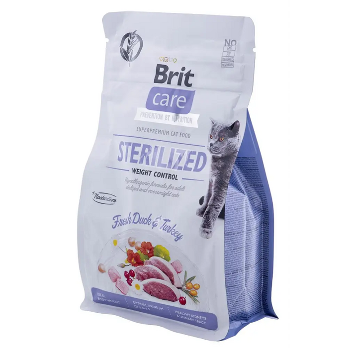 BRIT Care Grain-Free Sterilized Weight Control - суха храна