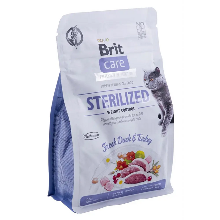 BRIT Care Grain-Free Sterilized Weight Control - суха храна