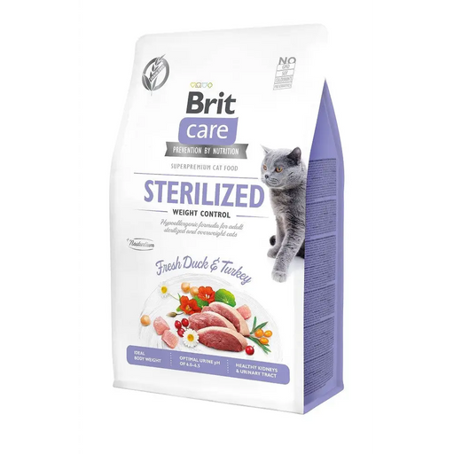 BRIT Care Grain-Free Sterilized Weight Control - суха храна