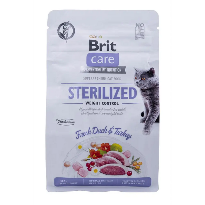 BRIT Care Grain-Free Sterilized Weight Control - суха храна