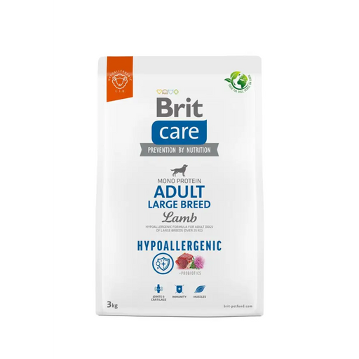 BRIT Care Hypoallergenic Adult Large Breed Lamb - суха