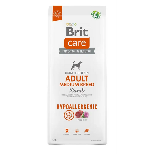 BRIT Care Hypoallergenic Adult Medium Breed Lamb - суха