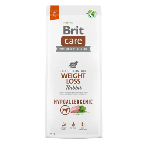 BRIT Care Hypoallergenic Adult Weight Loss Rabbit - суха