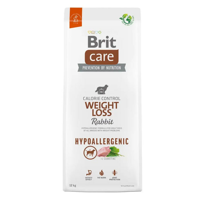 BRIT Care Hypoallergenic Adult Weight Loss Rabbit - суха