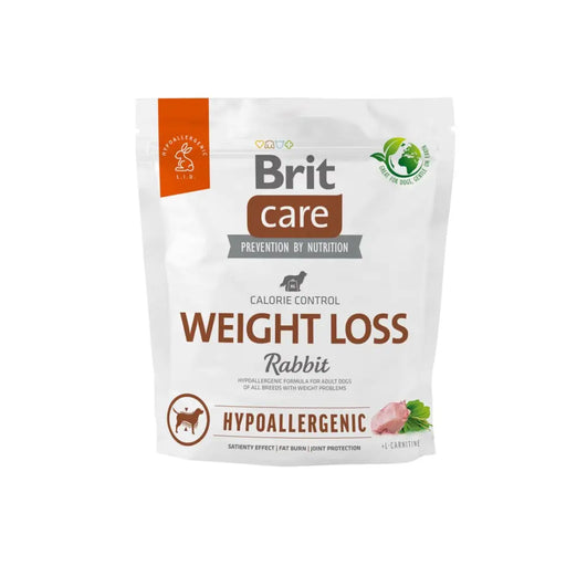 BRIT Care Hypoallergenic Adult Weight Loss Rabbit - суха