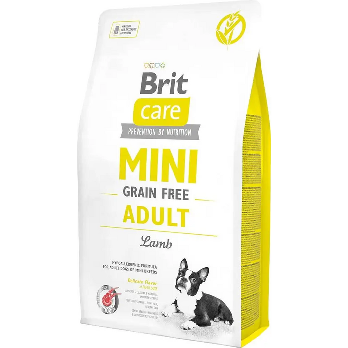 BRIT Care Mini Grain Free Adult Lamb - суха храна за кучета