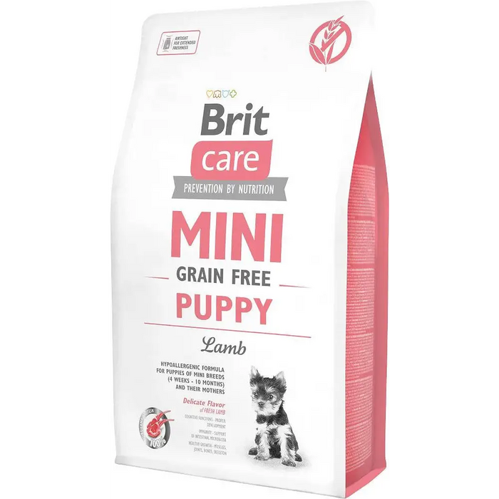 BRIT Care Mini Grain-Free Puppy Lamb - суха храна за кучета