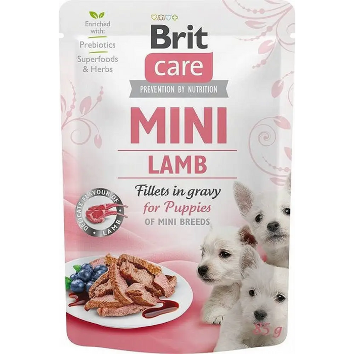 BRIT Care Mini Puppy Lamb - Мокра храна за кучета - 85 гр