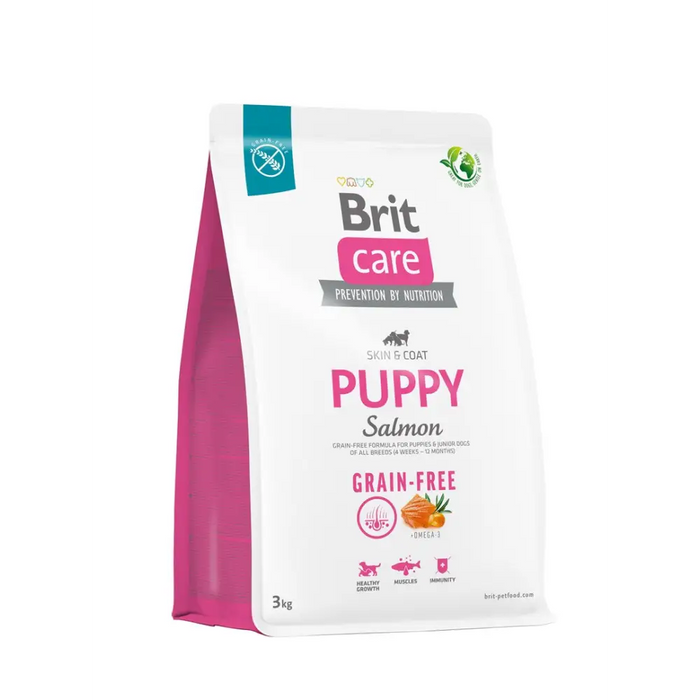BRIT Care Puppy Salmon - суха храна за кучета - 3 кг