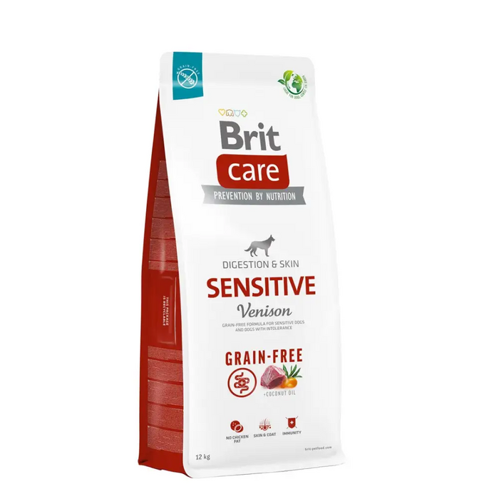 BRIT Care Sensitive Venison - суха храна за кучета - 12 кг