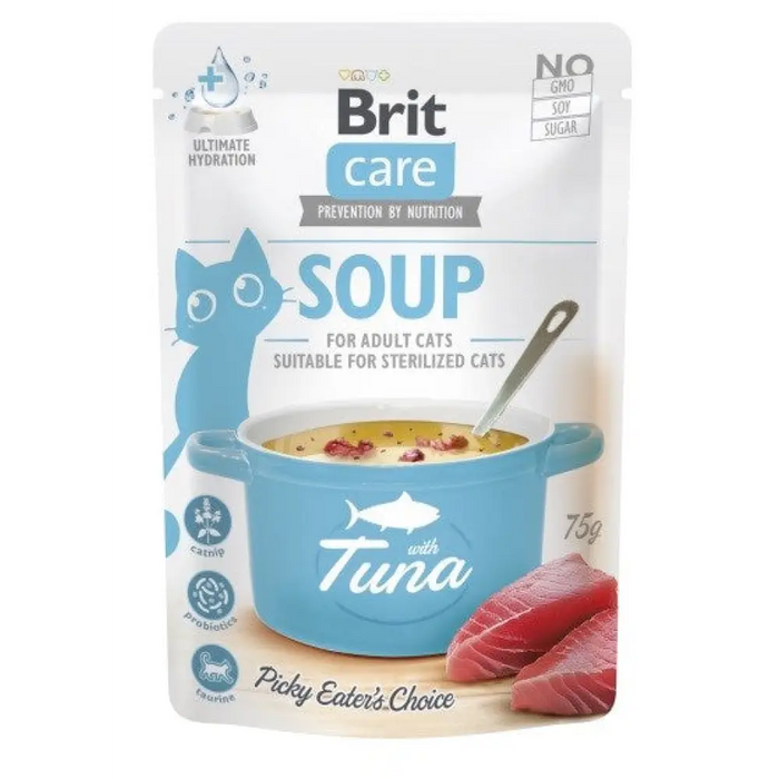 BRIT Care Soup Tuna - супа за котки - 75гр