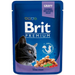 BRIT Cat Pouches Family Plate - мокра храна за котки - 12 х