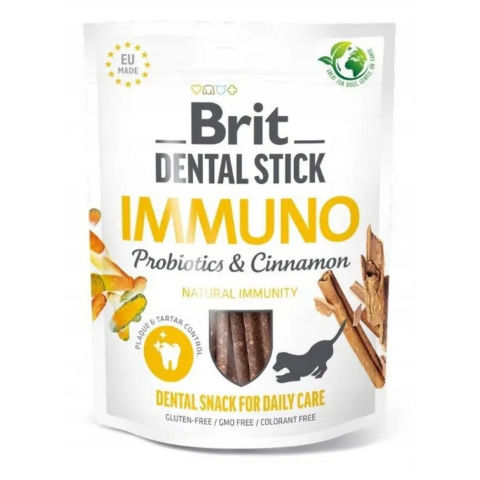 BRIT Dental Stick Immuno Probiotics & Cinnamon - лакомство