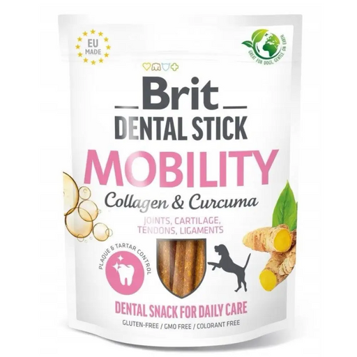 BRIT Dental Stick Mobility Curcum & Collagen - лакомство