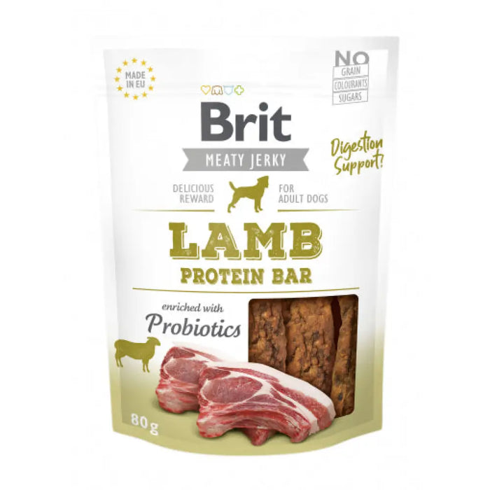 BRIT Meaty Jerky Protein Bar Lamb - лакомство за кучета