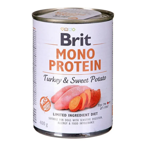 BRIT Mono Protein Turkey & Sweet potato - wet dog food