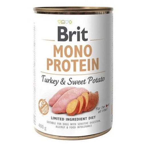 BRIT Mono Protein Turkey & Sweet potato - wet dog food
