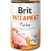 BRIT Paté & Meat with Turkey - мокра храна за кучета - 400гр