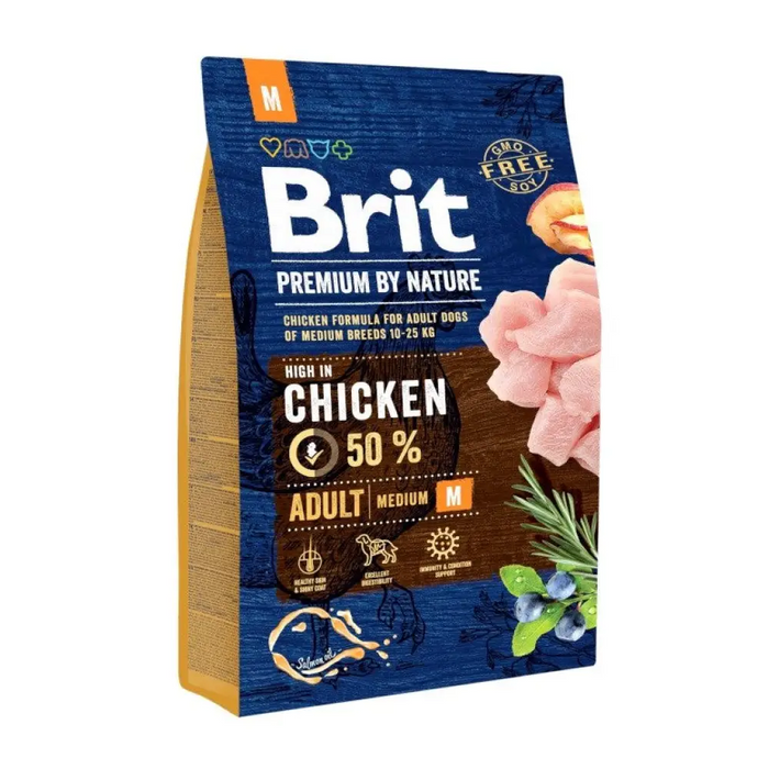 BRIT Premium by Nature Adult M Chicken - суха храна