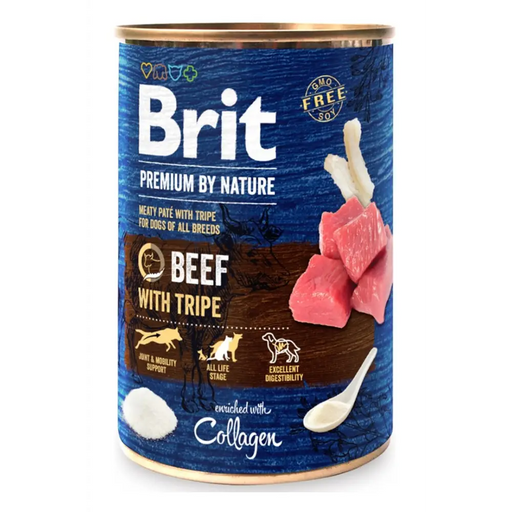 BRIT Premium by Nature Beef with Tripe - Мокра храна