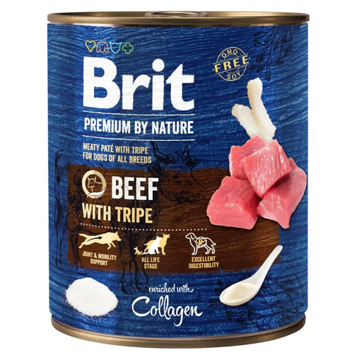 BRIT Premium by Nature Beef with Tripe - Мокра храна