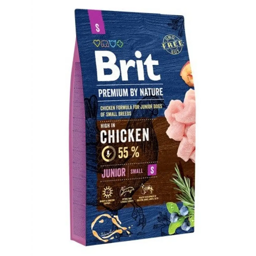 BRIT Premium by Nature Chicken Small Junior - суха храна
