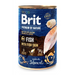 BRIT Premium by Nature Fish с рибена кожа - мокра храна