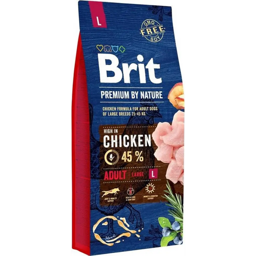 BRIT Premium by Nature Junior L Chicken - суха храна