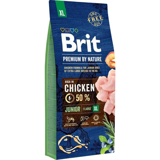 BRIT Premium by Nature Junior XL Chicken - суха храна