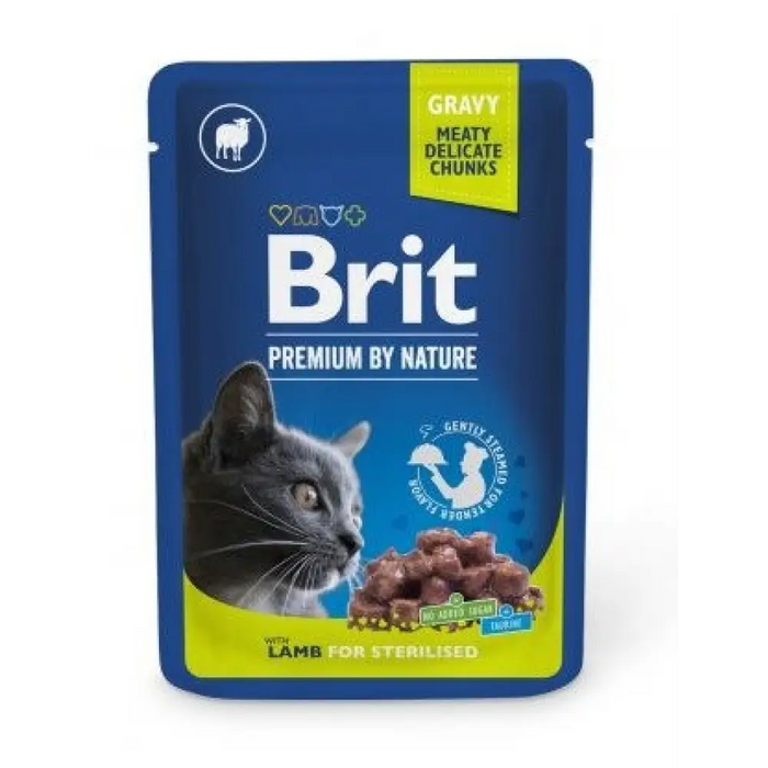 BRIT Premium by Nature Lamb for Sterilized - мокра храна