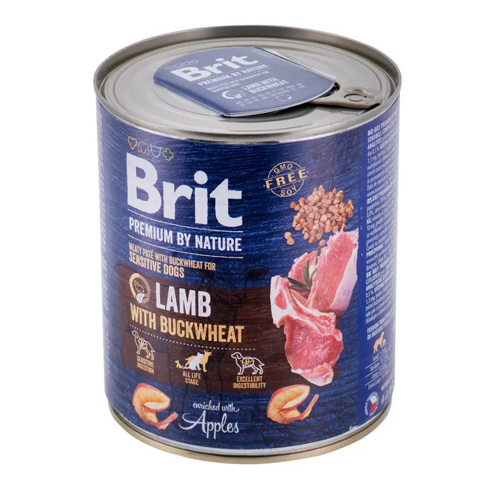 BRIT Premium by Nature Lamb with Buckwheat - Мокра храна
