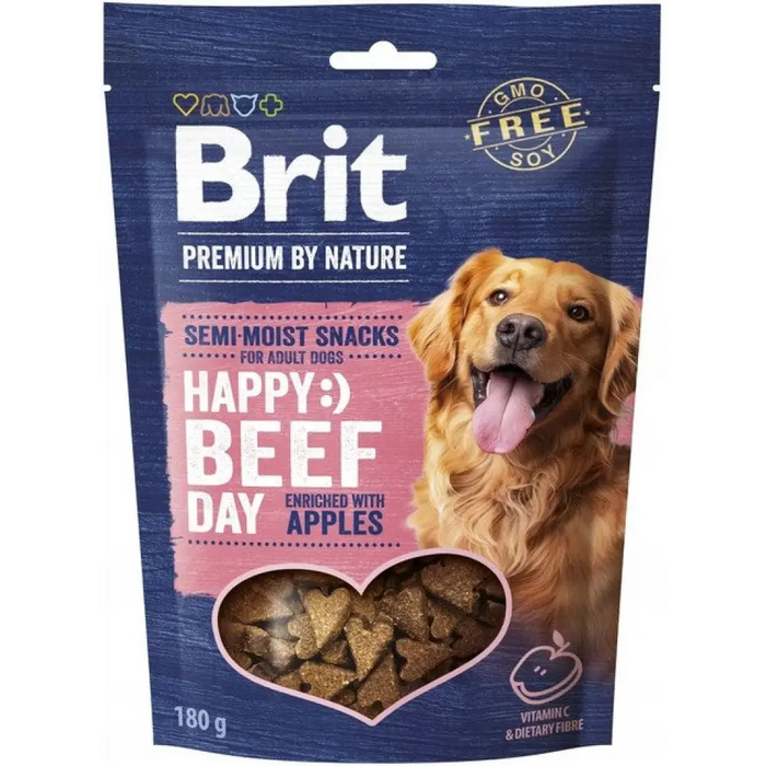 BRIT Premium Dog Snack Beef with Apples - лакомство