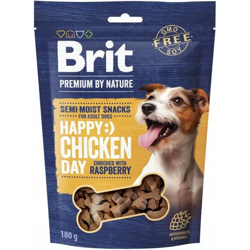 BRIT Premium Dog Snack Chicken with Raspberry - лакомство