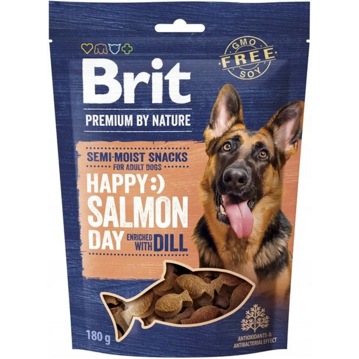 BRIT Premium Dog Snack Salmon with Dill – лакомство