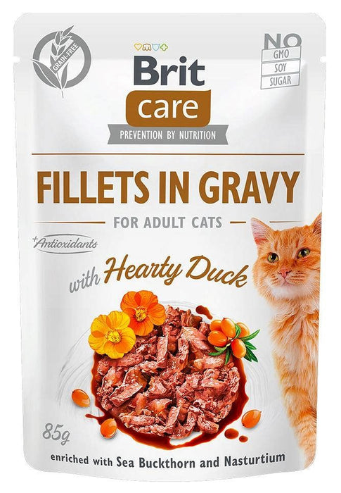 Brit Care филета в сос за възрастни котки 12 x 85 г