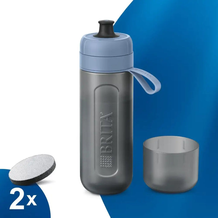 Brita Active Filtering бутилка 0.6 л Пастелно синьо