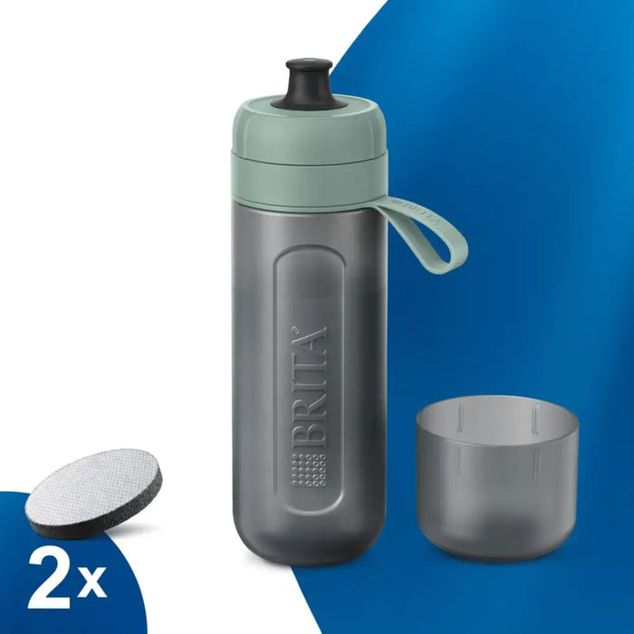 Brita Active Filtering бутилка 0.6 л Пастелно зелено