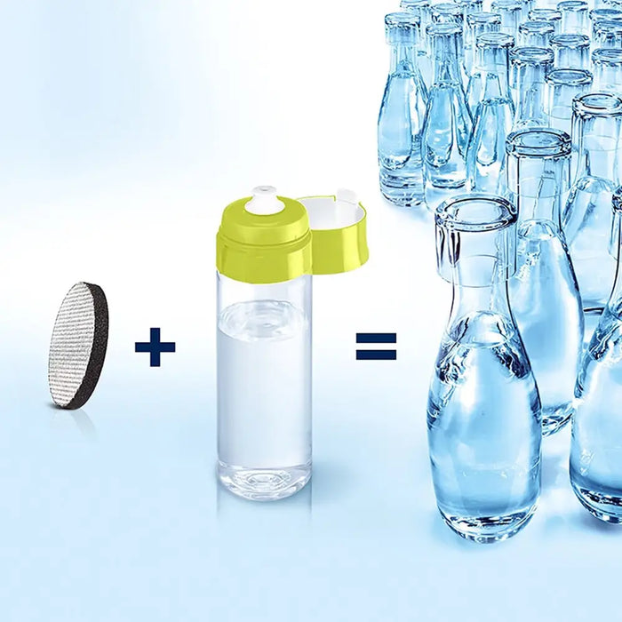 Brita Vital Fill&Go 0,6 литра лайм зелена филтърна бутилка