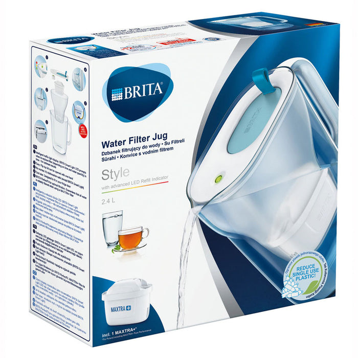 Филтрираща кана BRITA СТАЙЛ КУЛ 2.4 L СИНЯ