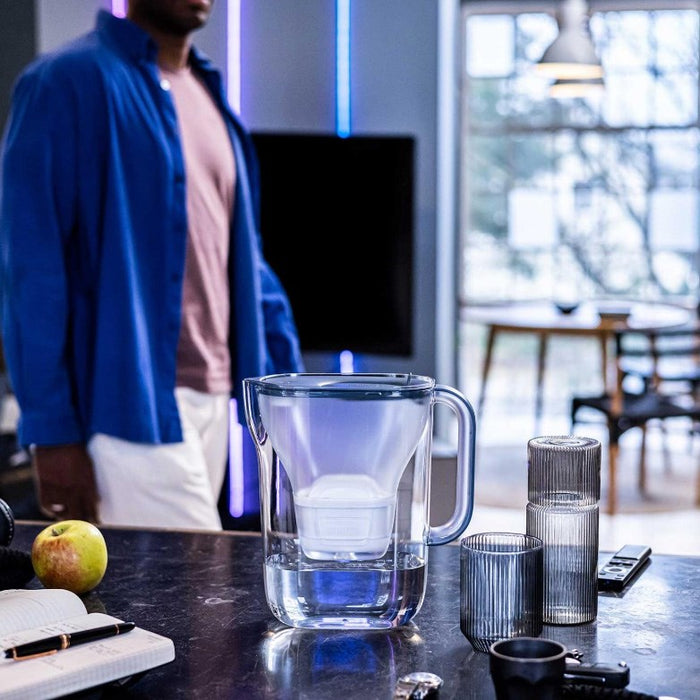 BRITA Style ESSENTIAL XL графитна филтърна кана + MX Pro Pure Performance филтър