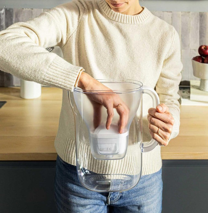 BRITA Style ESSENTIAL XL бяла филтърна кана + 3 x MX Pro Pure Performance филтъра